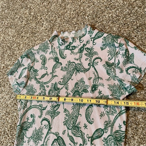 Urban Outfitters Paisley Mini Dress Size Medium - Picture 10 of 12